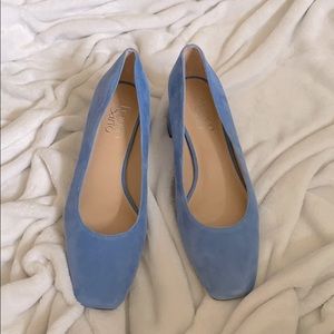 Franco Sarto square toe heels